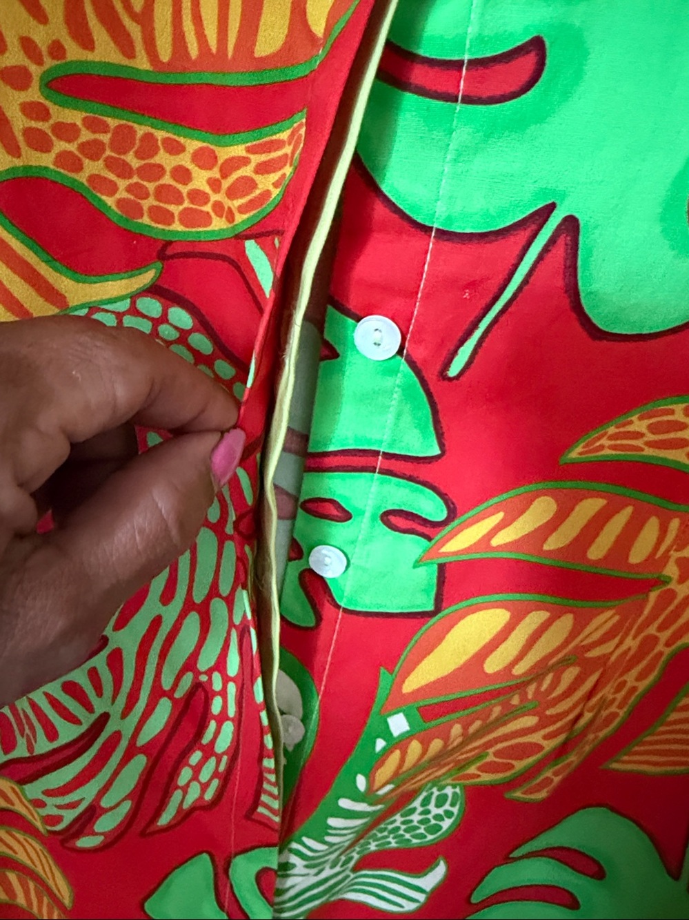 Perlavera 97% Cotton Dress. New w tags . Sustainable Brand. - Picture 9 of 9